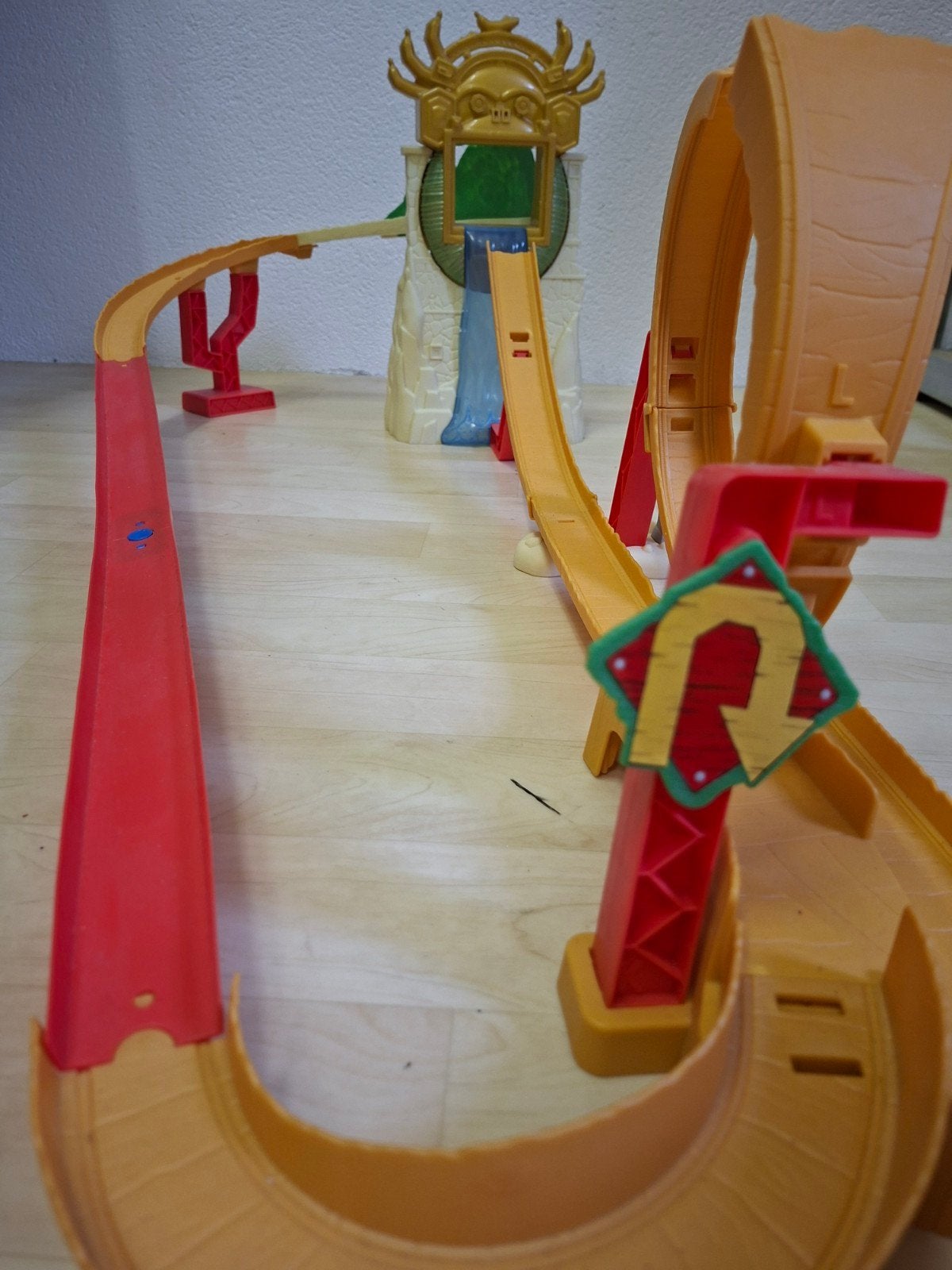 Hot Wheels Mario Kart Racebaan, Ophalen, Racebaan, Zo goed als nieuw, Hot Wheels