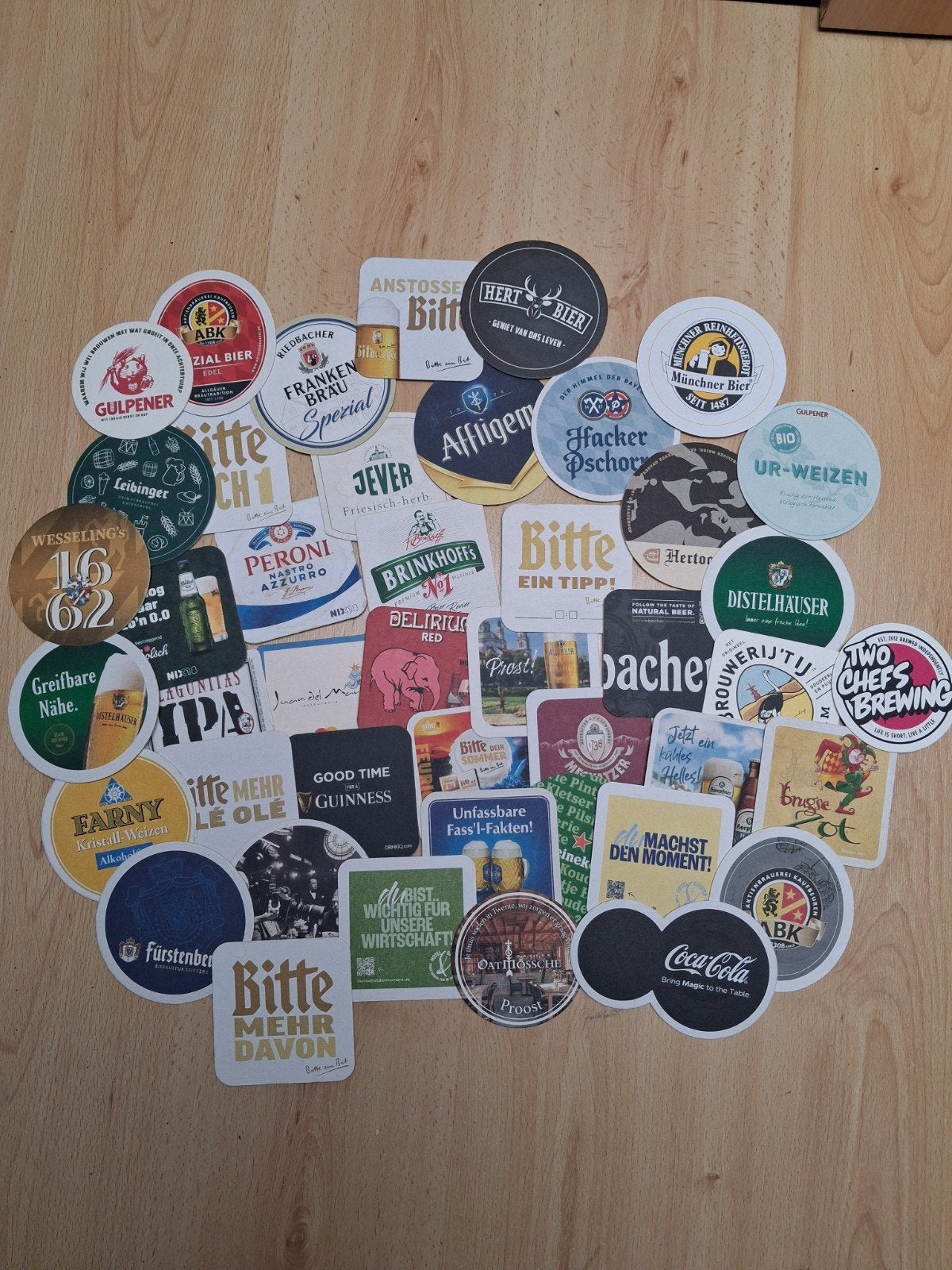 Bierviltjes, Verzamelen, Biermerken, Ophalen of Verzenden, Viltje(s), Overige merken