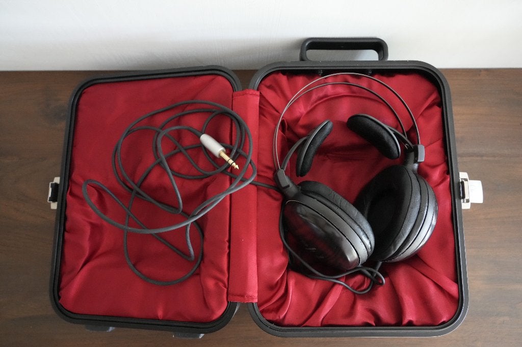 Audio Technica ATH-W5000 high end houten koptelefoon, Gebruikt, On-ear, Ophalen of Verzenden, Overige merken