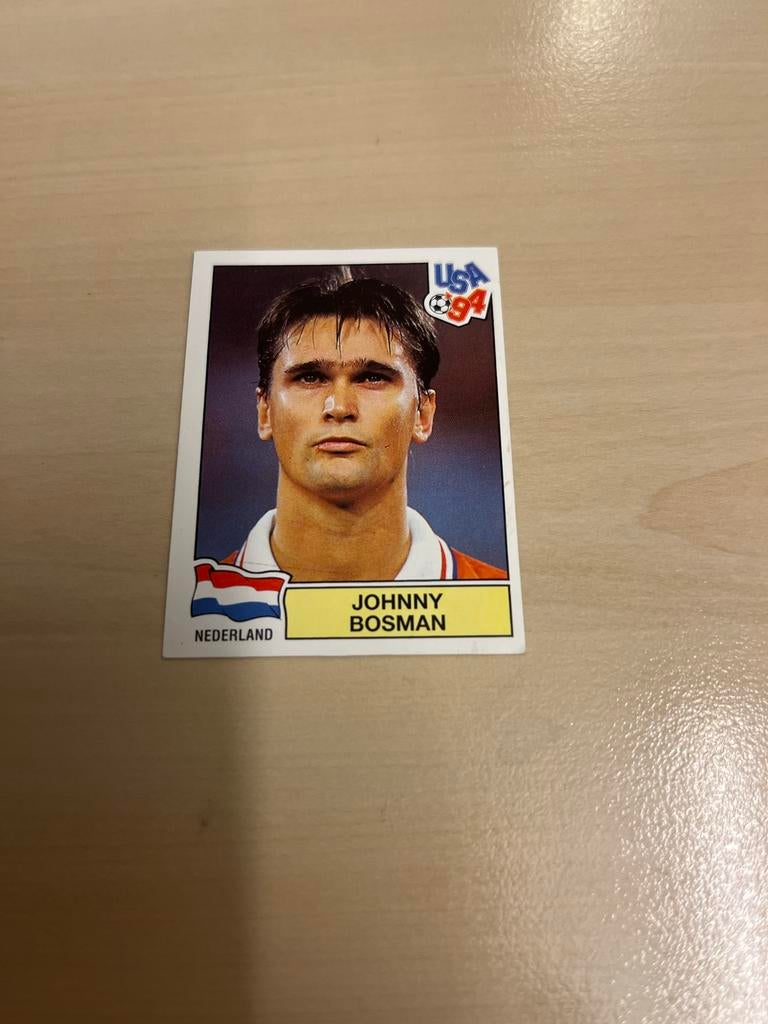 Panini wk 94 Bosman, Ophalen of Verzenden, Gebruikt, Sticker