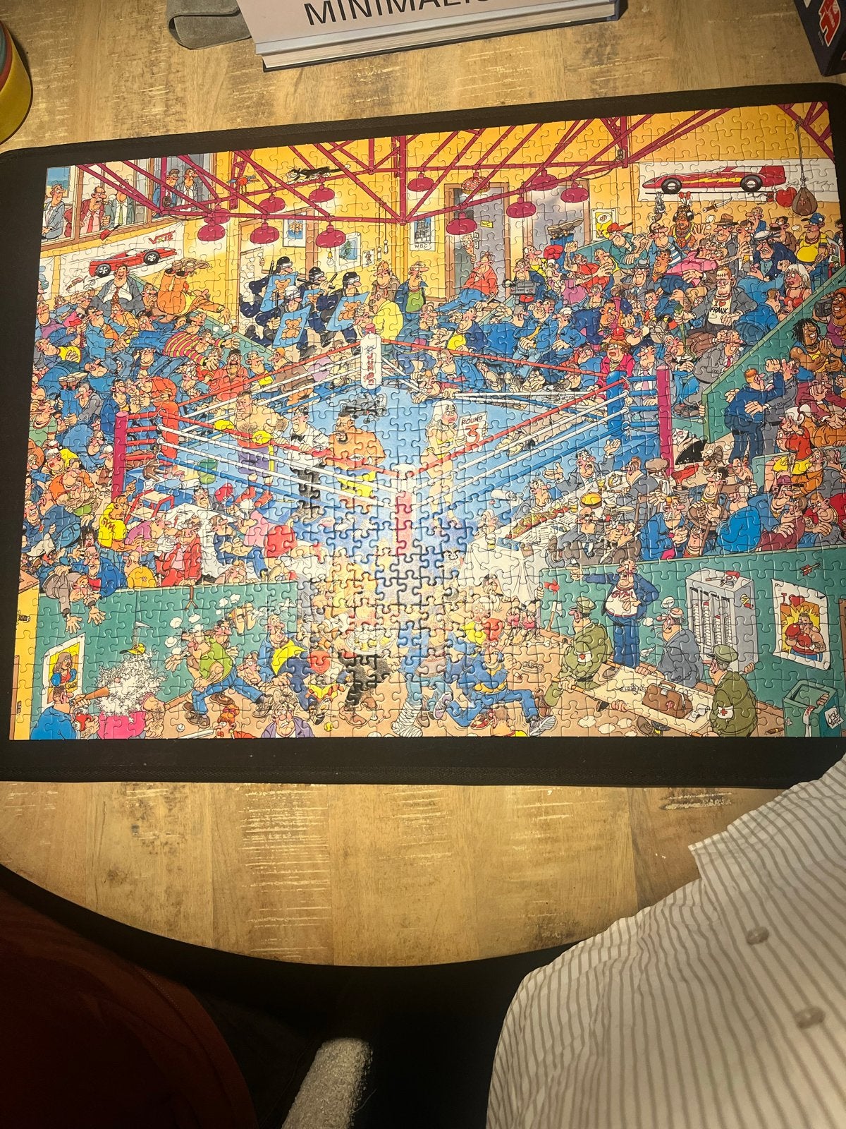 Jan van Haasteren Puzzels - Diverse Thema's (1000 stukjes), Ophalen, 500 t/m 1500 stukjes, Gebruikt, Legpuzzel