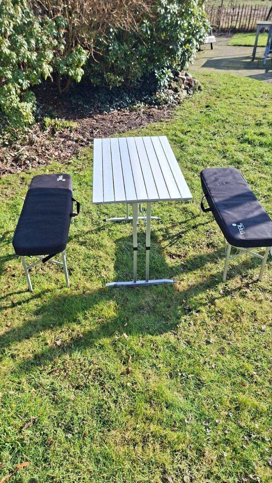 Picknicktafel campingtafel kampeertafel aluminium, Ophalen, Gebruikt