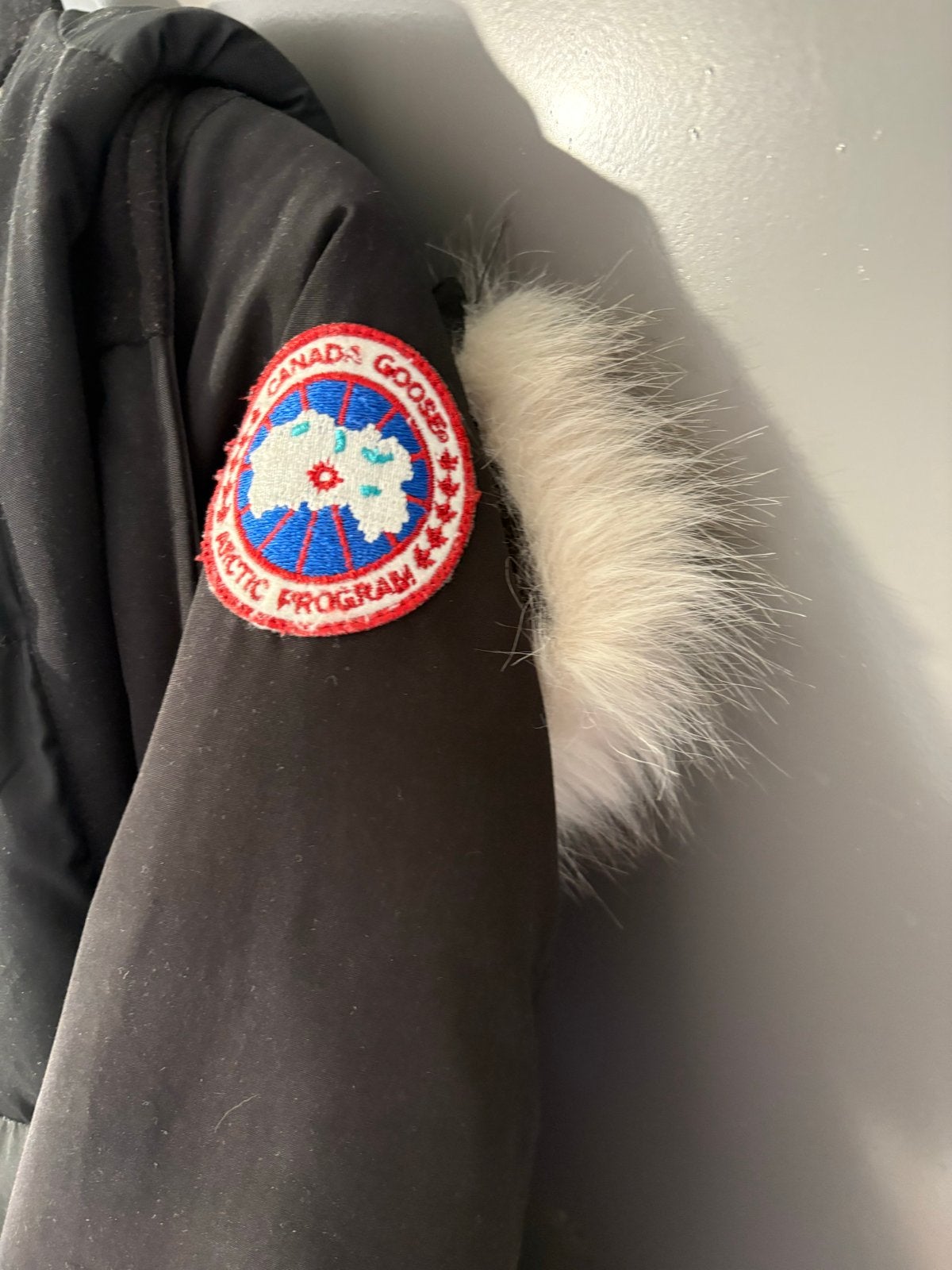 Canada Goose jas - Maat L, Ophalen of Verzenden, Gedragen, Maat 42/44 (L), Zwart