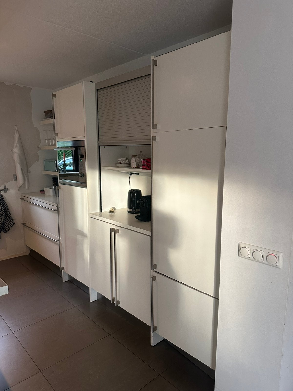 Keuken zelf verwijderen, Ophalen, Gebruikt, Wit, Hoekkeuken