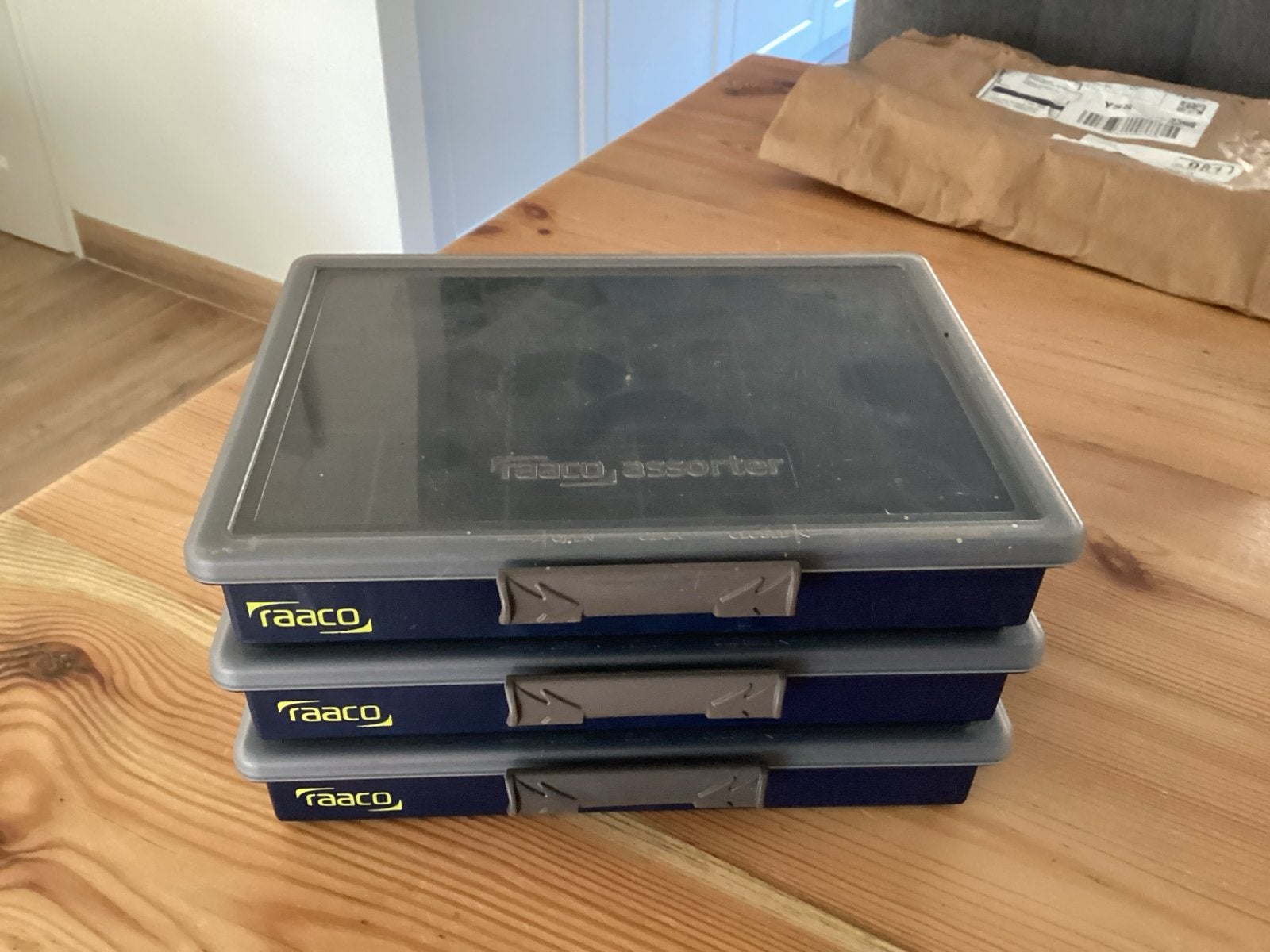 Raaco Assorter Opbergdozen - Set van 3, Doe-het-zelf en Verbouw, Ophalen of Verzenden, Gebruikt