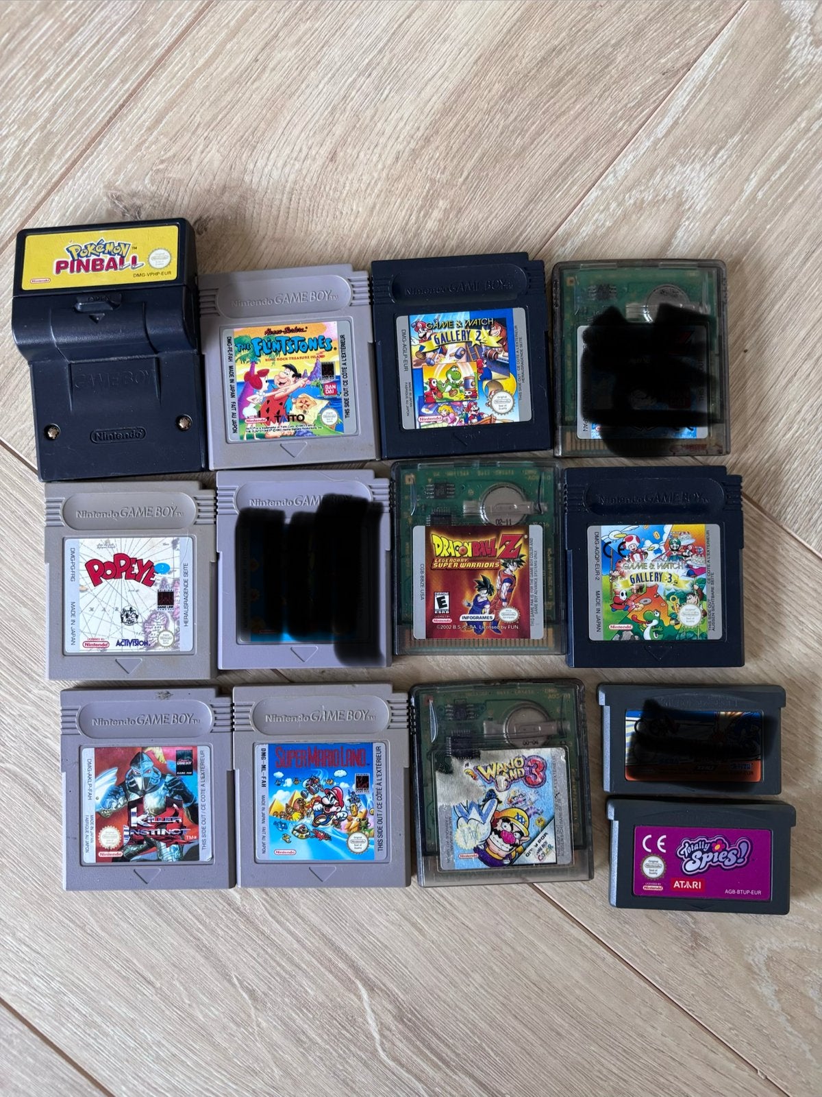 GAMEBOY SPELLEN OA POKEMON PINBALL, YOSHI, DRAGONBALL Z EA, Spelcomputers en Games, 1 speler, Ophalen of Verzenden, Zo goed als nieuw