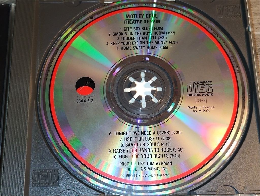 Mötley Crüe ‎- Theatre Of Pain [1985], Ophalen of Verzenden, Zo goed als nieuw