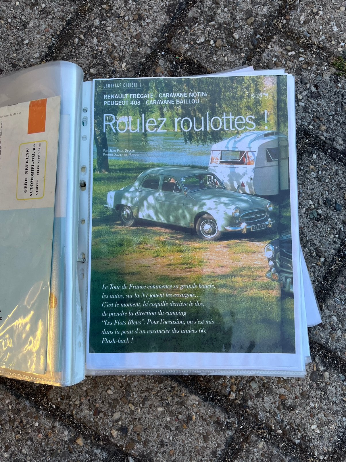 Peugeot 403 instructie boeken, Ophalen of Verzenden