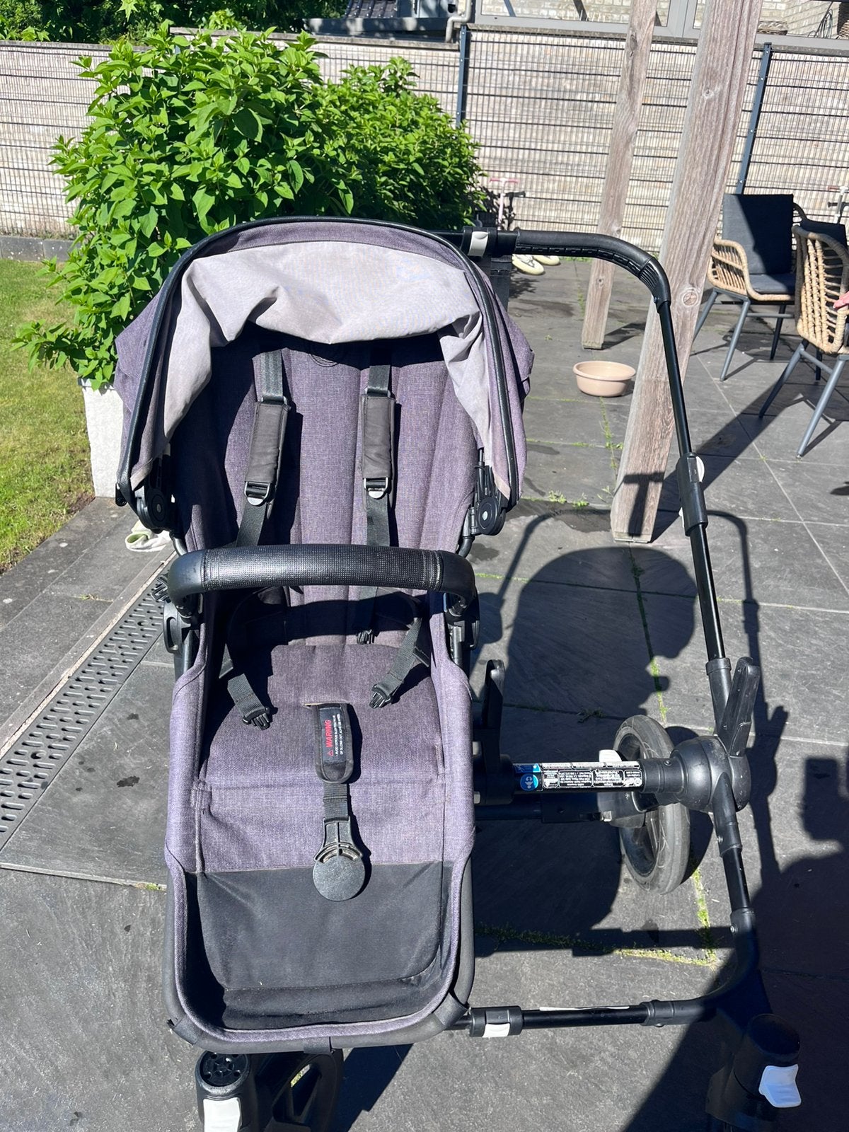 Bugaboo Donkey 3 Mono Mineral + uitbreidingsset, Ophalen, Gebruikt, Combiwagen, Duowagen