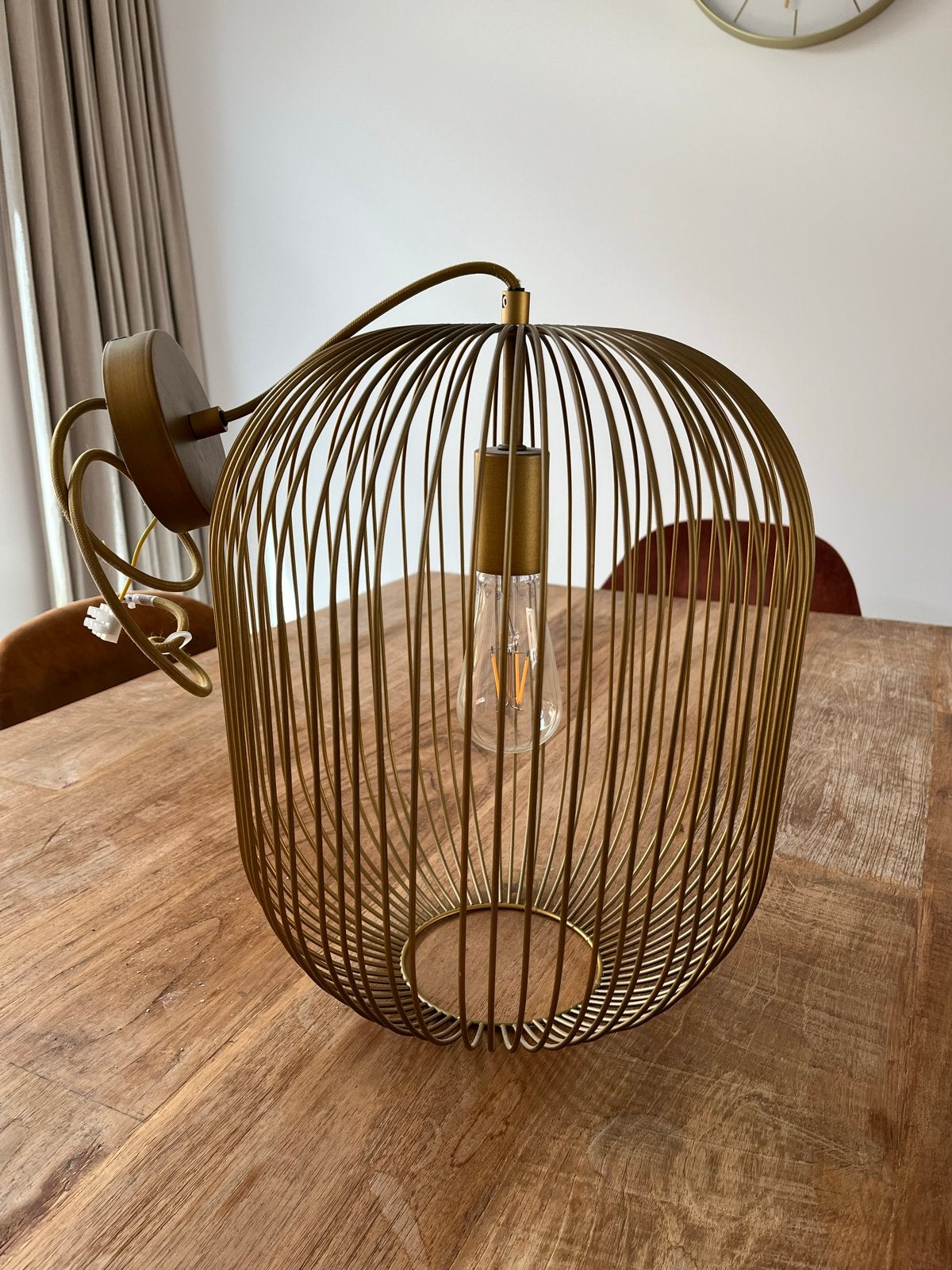 Hanglamp Karwei “Vic messing” - Zo goed als nieuw