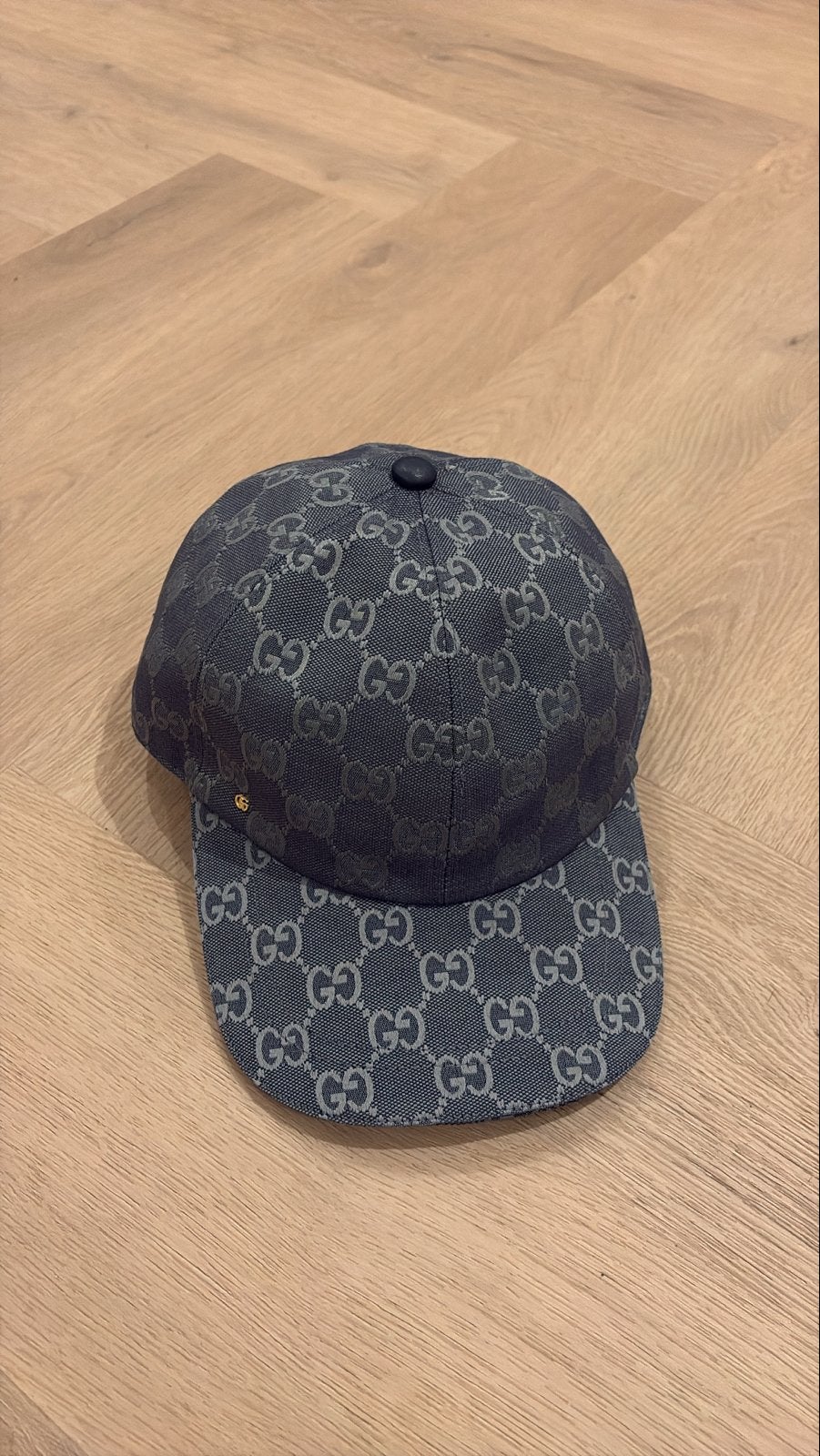 Gucci Dubai Pet Blauw - Stijlvolle Baseballcap, Ophalen of Verzenden, Zo goed als nieuw, One size fits all, Pet