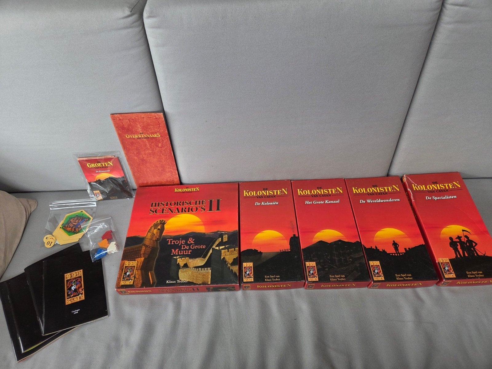 de colonisten van catan grote set, Ophalen of Verzenden, Gebruikt