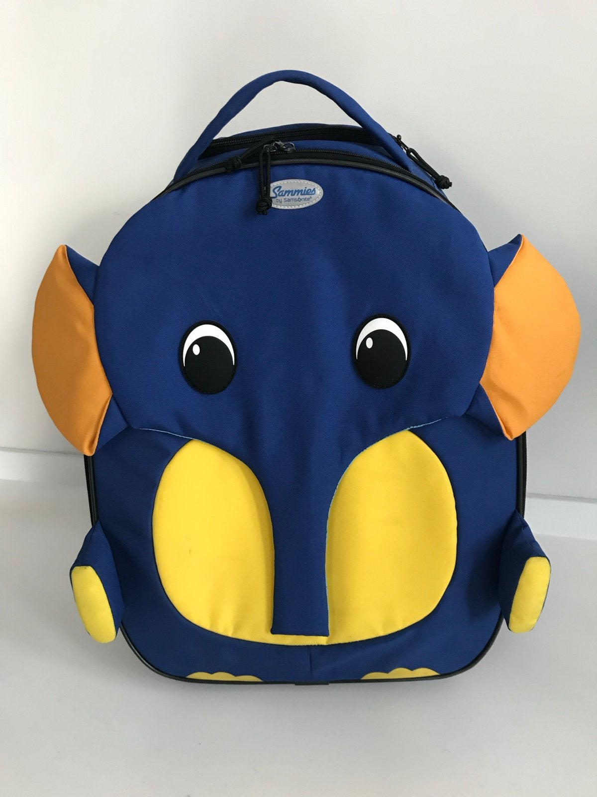 Samsonite Sammies Koffer Olifant, 30 cm of meer, Gebruikt, Blauw, Minder dan 35 cm