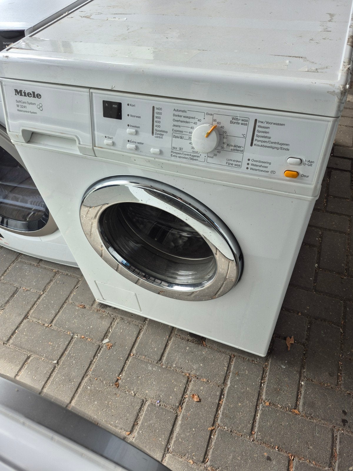Leuke miele 1400 toeren wasmachine 6 kg A++, Ophalen, Gebruikt, Voorlader, 85 tot 90 cm