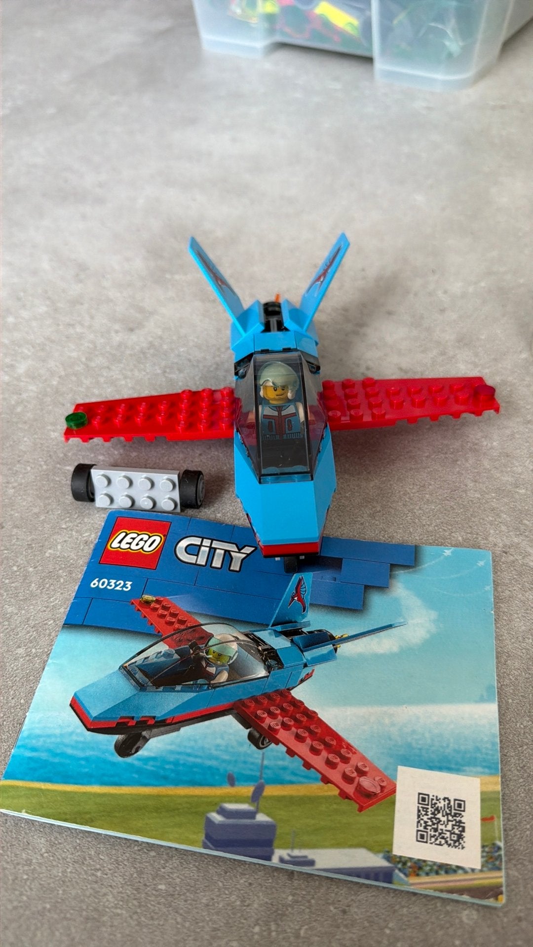 Lego city vliegtuig, Ophalen of Verzenden, Zo goed als nieuw
