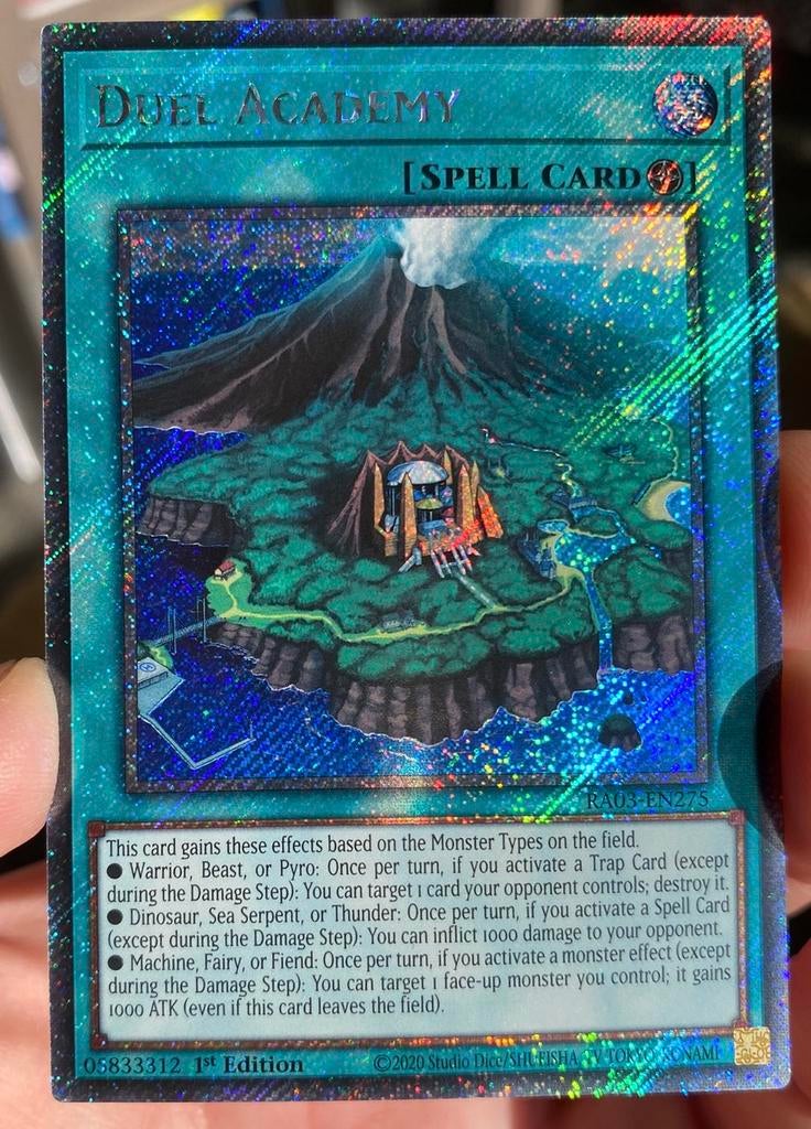 Yu-Gi-Oh! Duel Academy RA03 1st Edition !, Hobby en Vrije tijd, Verzamelkaartspellen | Yu-gi-Oh!, Ophalen of Verzenden, Zo goed als nieuw
