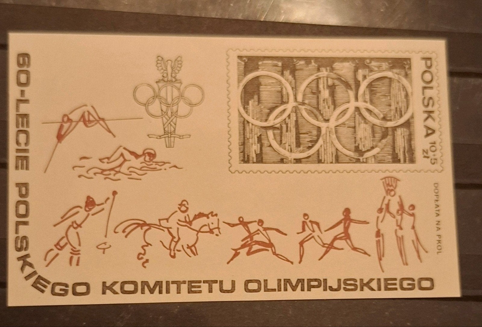 Polen 1979 Olympische Spelen postfris, Ophalen of Verzenden, Polen, Postfris