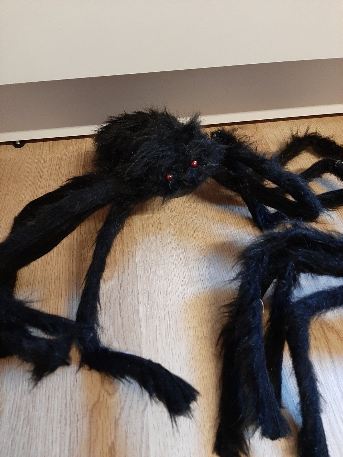 Spinnen decoratie halloween 2 x spin, Ophalen of Verzenden, Versiering, Halloween of Griezel