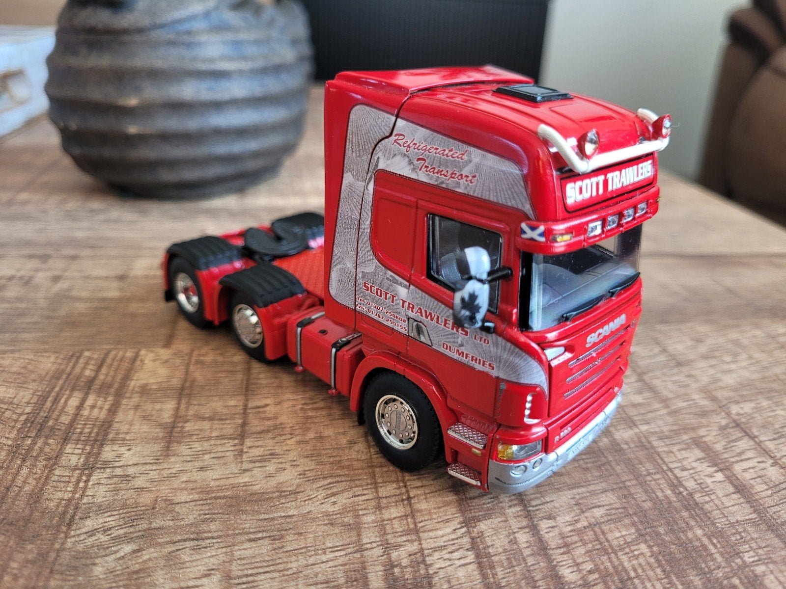 scania scot trewler, Hobby en Vrije tijd, Tekno, Zo goed als nieuw, Tekno, Bus of Vrachtwagen