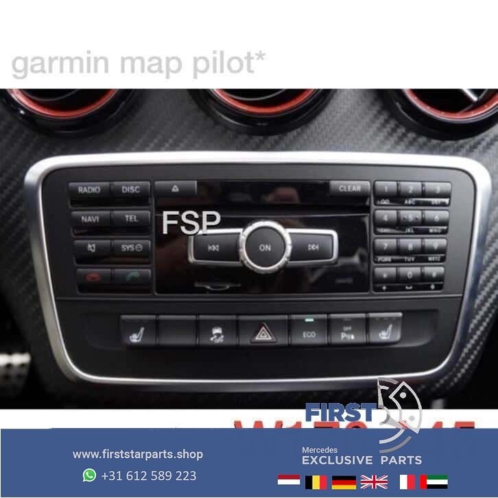 W176 A45 AMG Comand online Set Groot scherm Navigatie Radio, -, -, Ophalen of Verzenden, Zo goed als nieuw