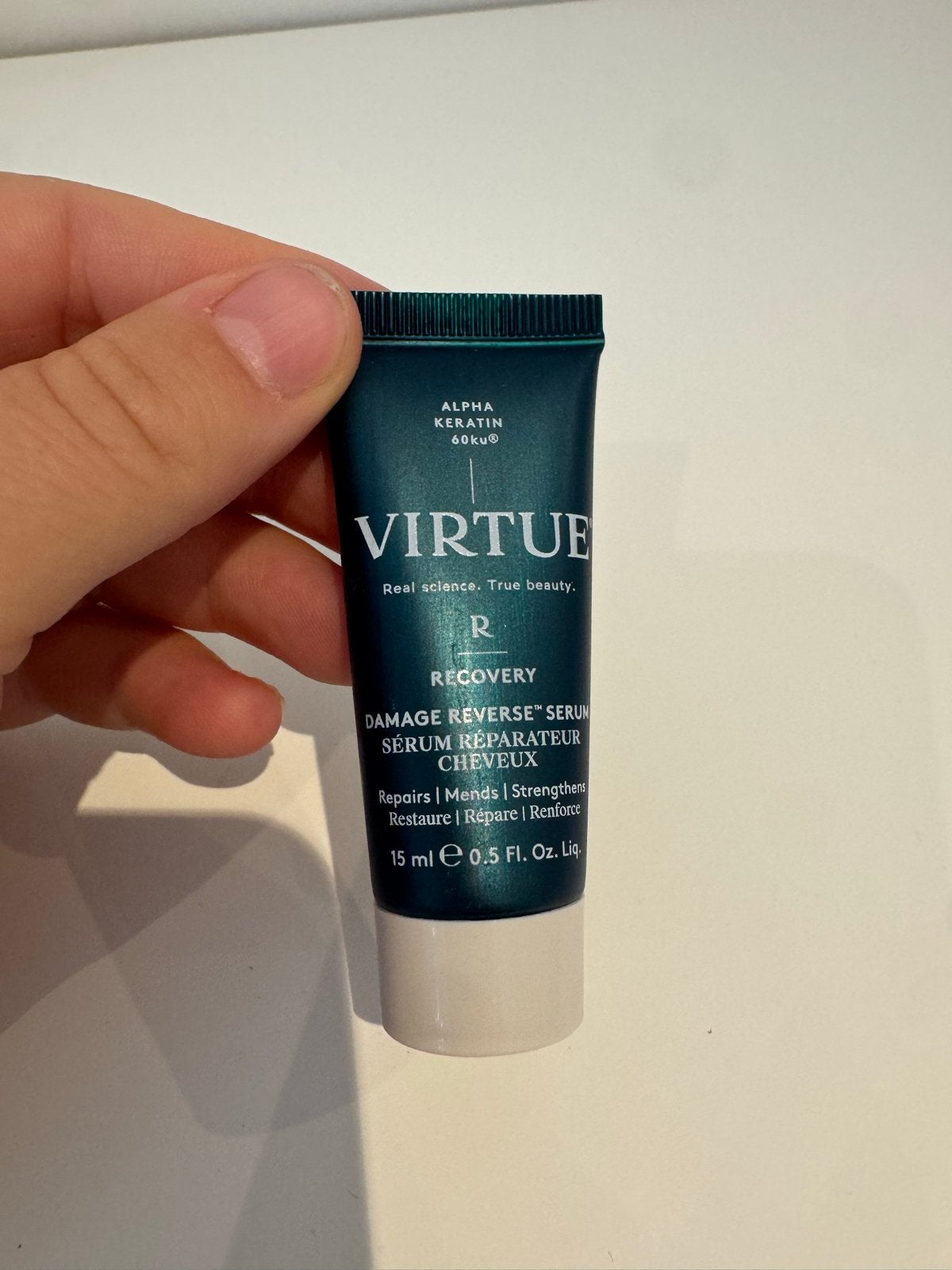 Virtue Recovery Damage Reverse Serum 15ml, Ophalen of Verzenden, Nieuw, Haarverzorger of -hersteller