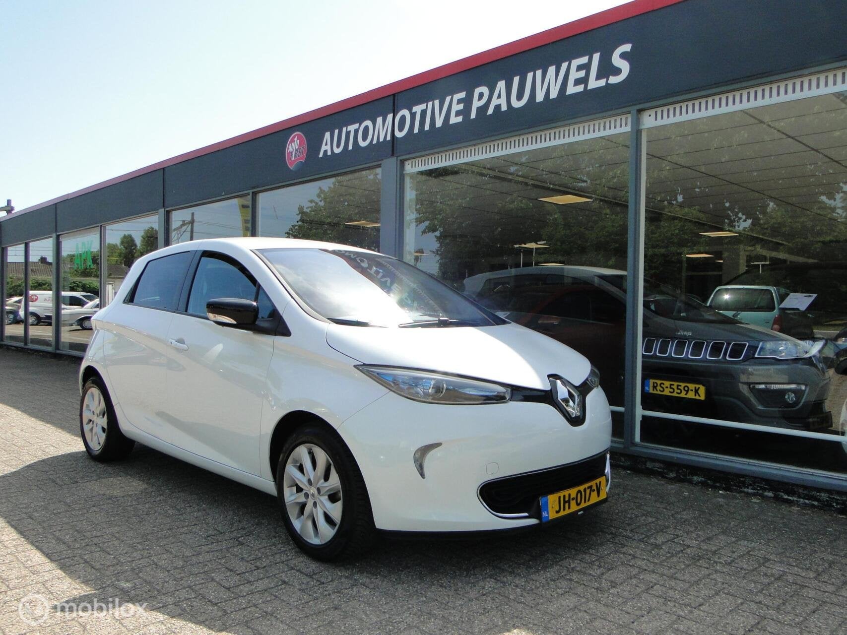 Renault Zoe Q210 automaat, elektrisch, 71.634 km, Auto's, Parkeersensor, Stof, Gebruikt, Met garantie (alle)