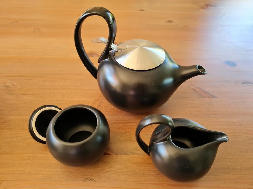 Bredemeijer theepot, suikerpot en melkkan, Overige typen, Ophalen of Verzenden, Zo goed als nieuw, Overige stijlen