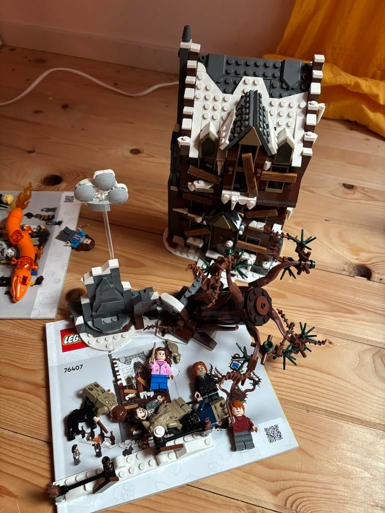 Lego Harry Potter Krijsend Krot & Beukwilg (76407), Ophalen of Verzenden, Zo goed als nieuw, Complete set, Lego