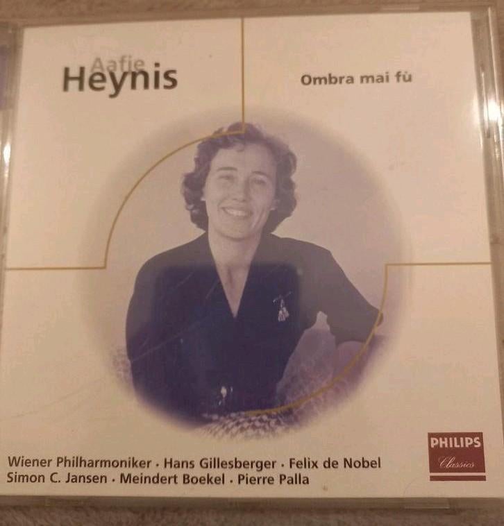 Aafje Heynis - Ombra mai fu - Philips Classics, Ophalen of Verzenden, Classicisme, Zo goed als nieuw