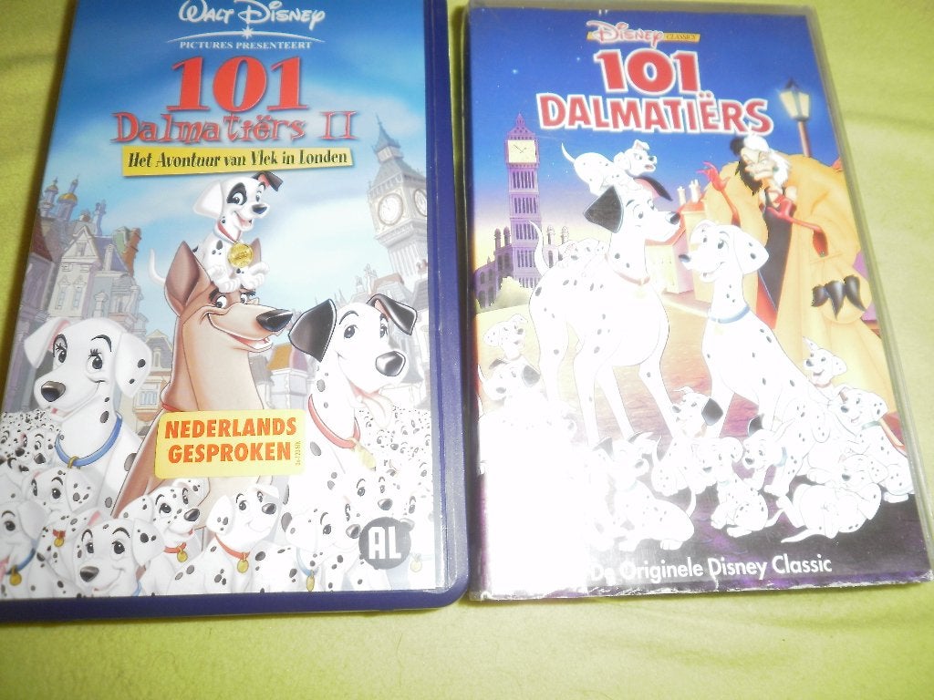 101 DALMATIERS 2! Het Avontuur van Vlek in London Op VIDEO!, Gebruikt, Tekenfilm, Verzenden, Alle leeftijden