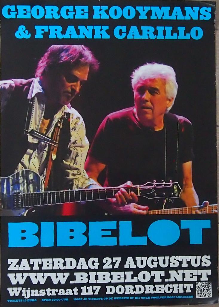 Golden Earring George Kooymans 2011 Concertposter 59x42 cm, Verzenden, Zo goed als nieuw, Poster, Artwork of Schilderij