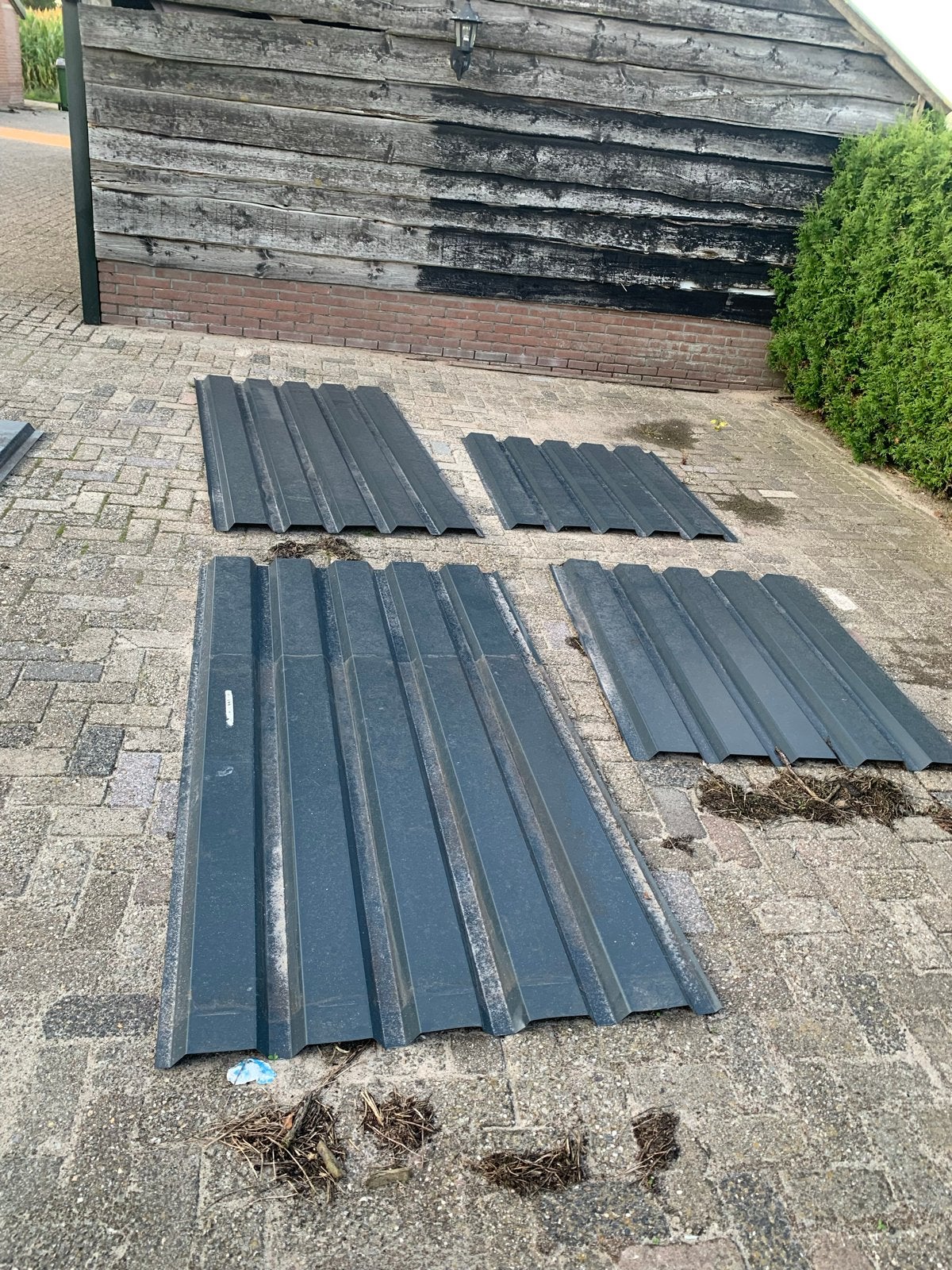 Damwand platen, Ophalen, Zo goed als nieuw