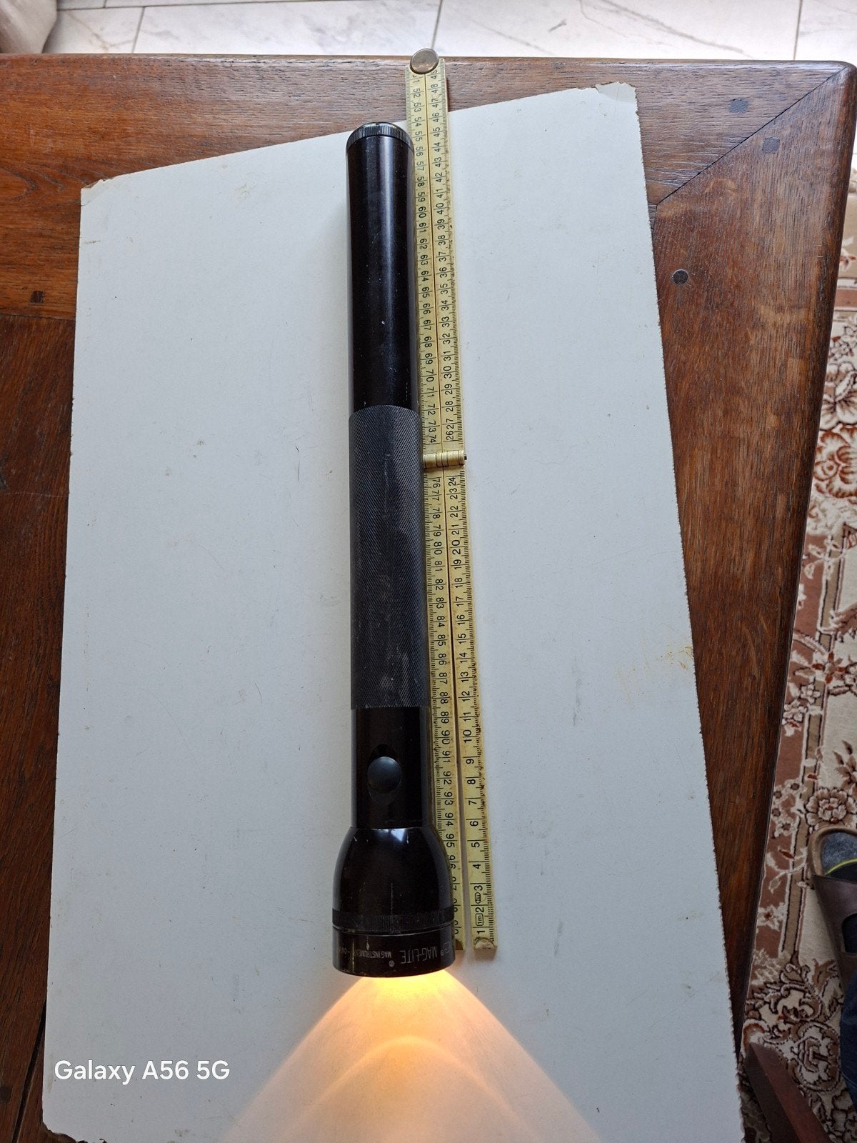 Maglite 5cel 44cm, Ophalen of Verzenden, Gebruikt