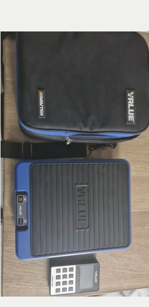 Value Weegschaal met Afstandsbediening en Draagtas, Ophalen of Verzenden, Gebruikt, Overige typen, Minder dan 50 kg