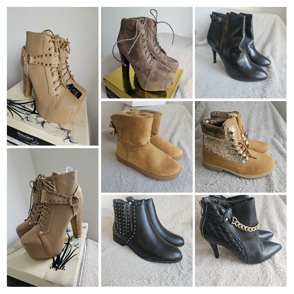 Foto 2 van Partij Nieuwe dames schoenen / laarzen 150 paar