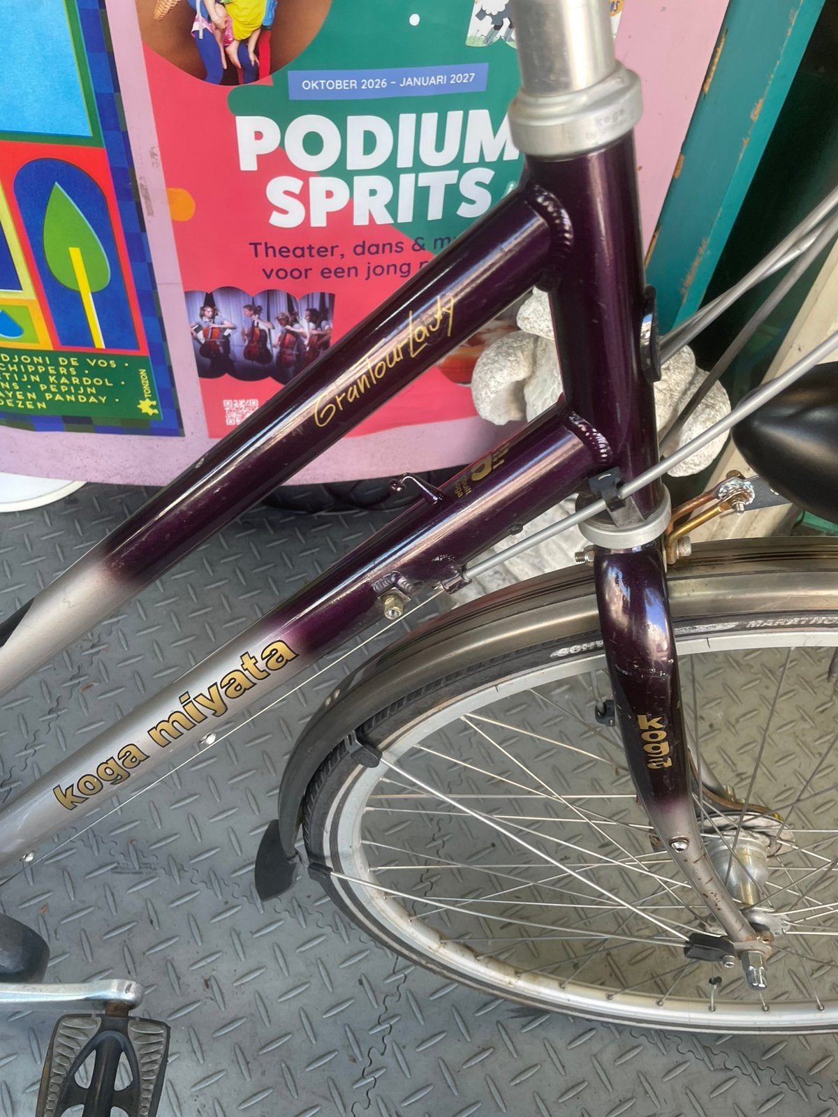 Koga miyata gran tour lady damesfiets hybride tour bike, Fietsen en Brommers, Ophalen of Verzenden, Koga Miyata, Meer dan 20 versnellingen