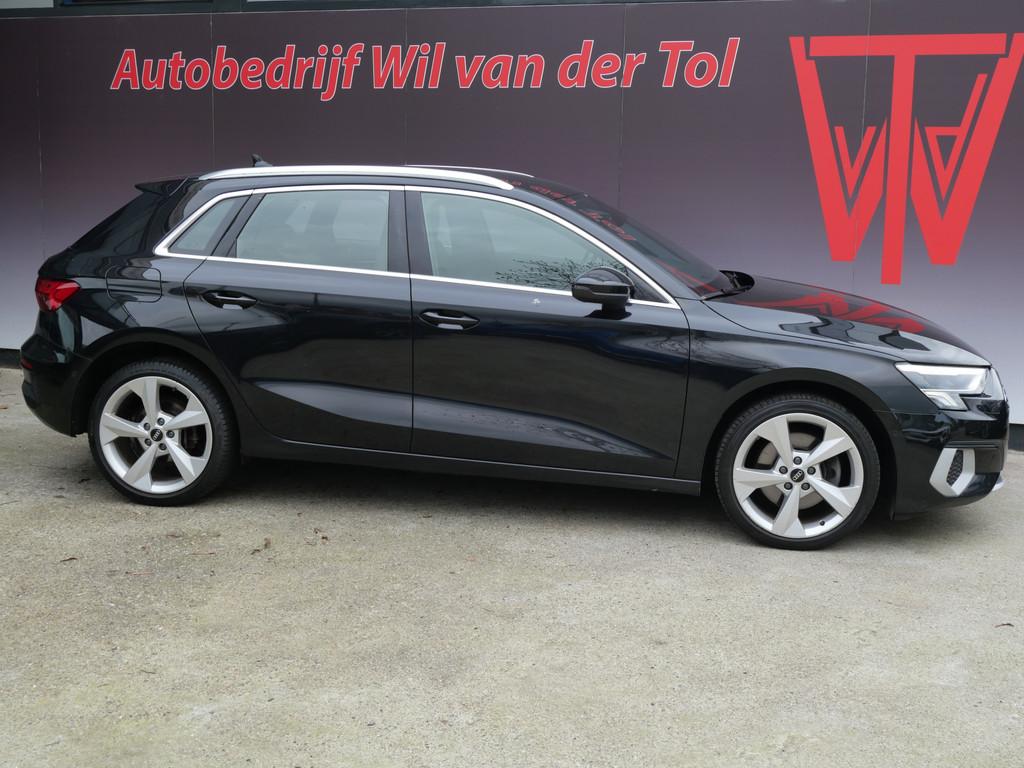 Audi A3 Sportback 40 TFSI e ADVANCED | A.C.C | KEYLESS | MAT, Auto's, Audi, Gebruikt, Zwart, 4 cilinders, Zwart