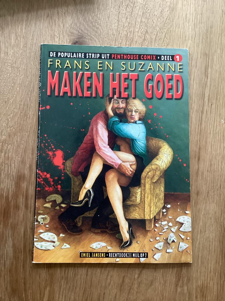 Frans en Suzanne Maken Het Goed - Deel 1 Penthouse Comix, Boeken, Ophalen of Verzenden, Zo goed als nieuw
