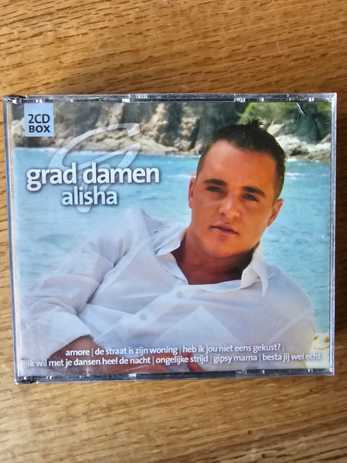 Grad Damen - Alisha (2CD Box) - Gesigneerd, Gesigneerd, Boxset, Ophalen of Verzenden, Zo goed als nieuw