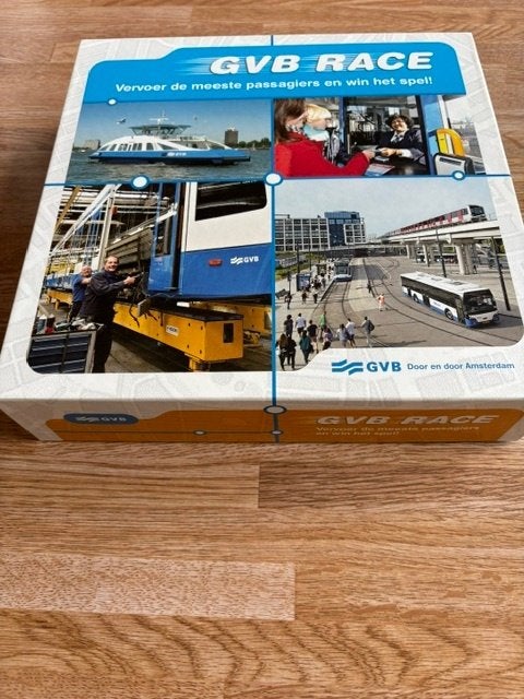 Amsterdams GVB spel / vervoer race / passagiers vervoeren, Ophalen of Verzenden, Nieuw, Tram, Overige typen