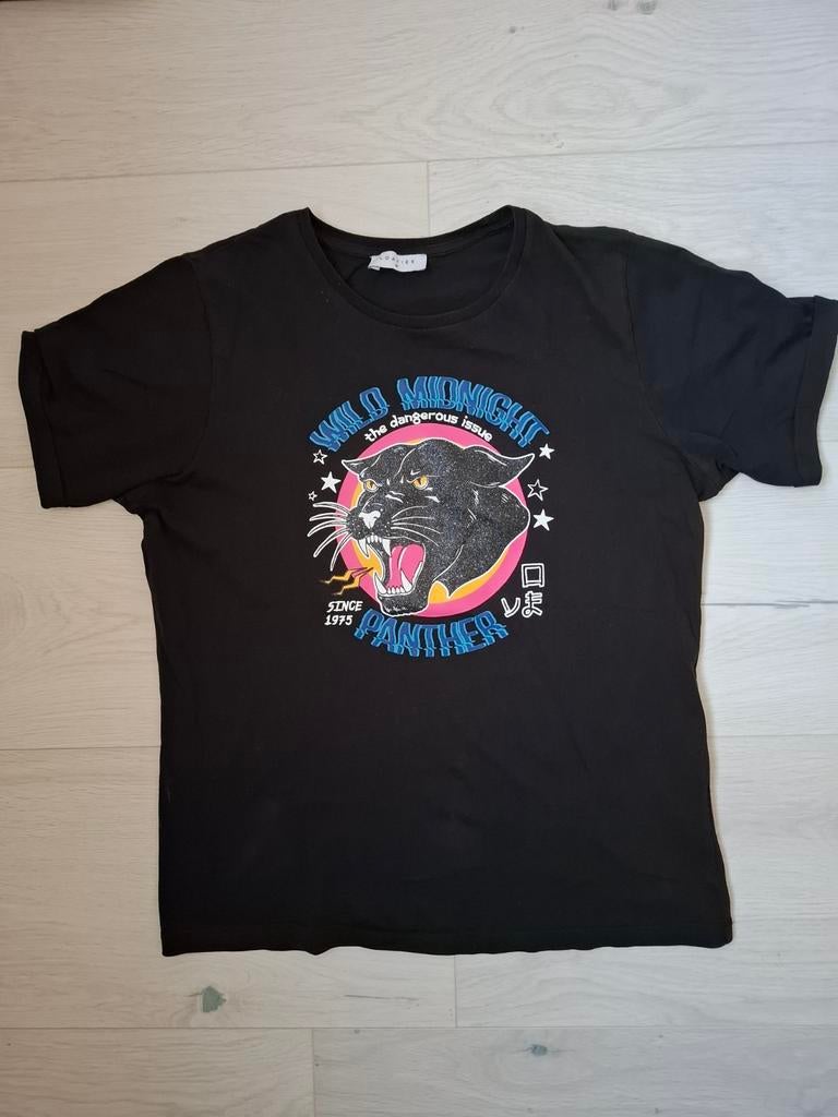 Loavies shirt maat M, Maat 38/40 (M), Zwart, Ophalen of Verzenden, Korte mouw