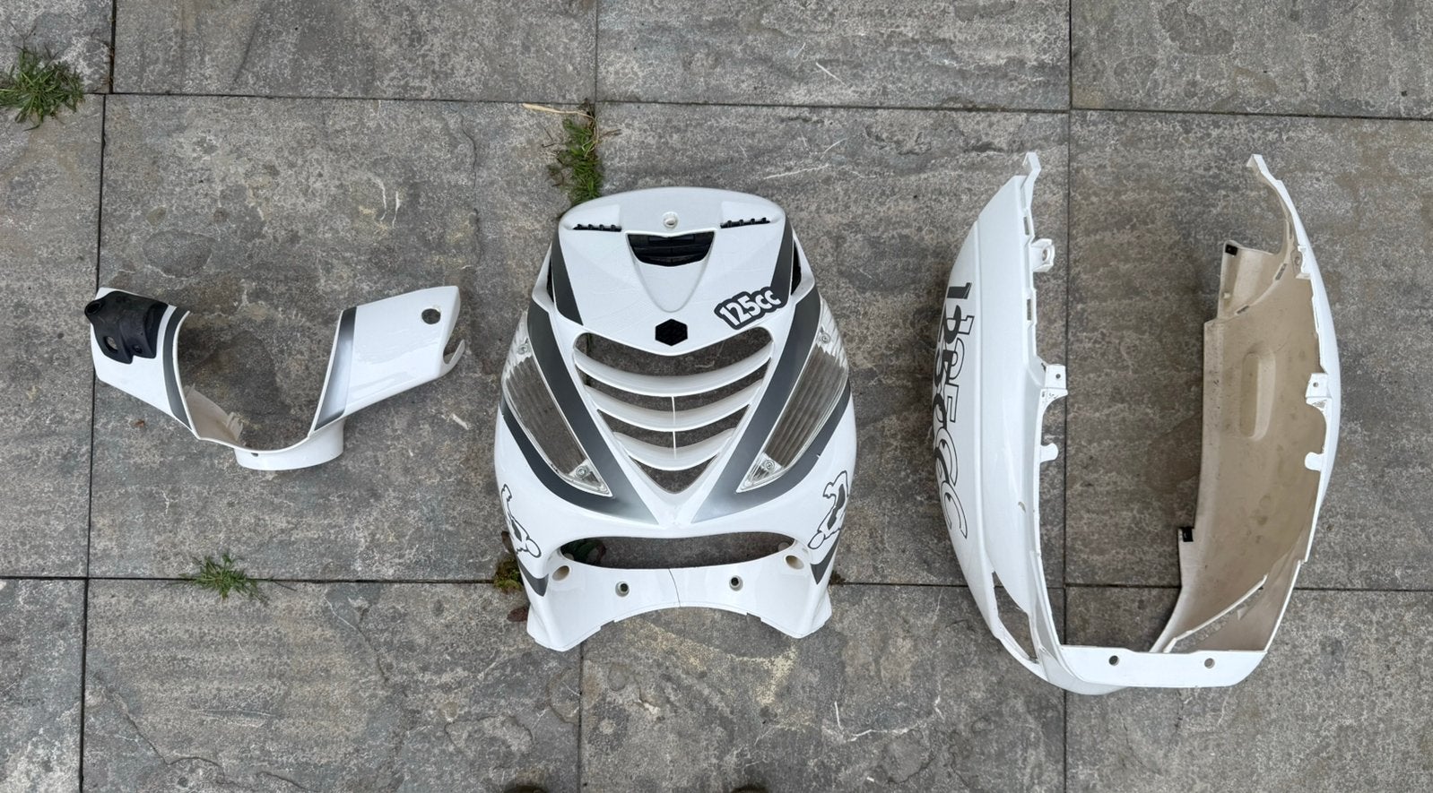 Zip Kappenset met Stickers, Ophalen of Verzenden, Zo goed als nieuw, Kap, Piaggio