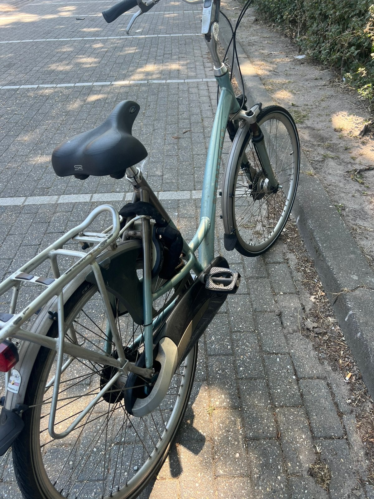 Damesfiets montego, Gebruikt, Versnellingen, Trommelrem, Ophalen