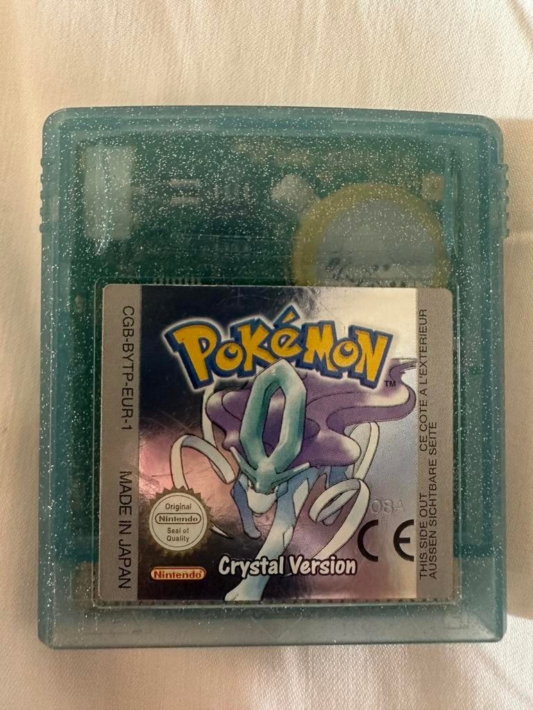 Pokemon Crystal gameboy (getest + werkt), Spelcomputers en Games, Gebruikt, 1 speler, Vanaf 3 jaar, Ophalen