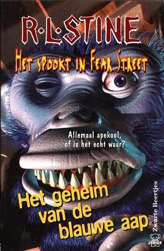 Het Spookt in Fearstreet - Het geheim vd blauwe aap RL Stine, Verzenden, Gelezen, R.L. Stine