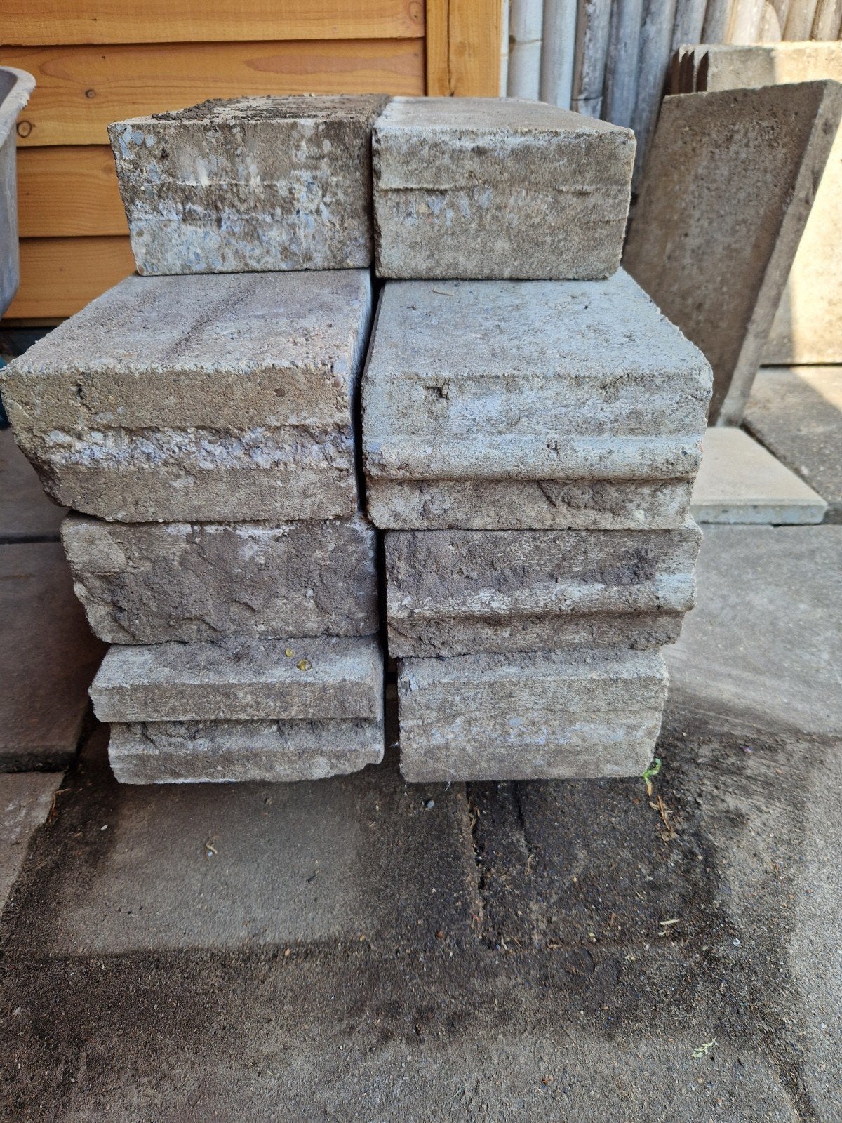 Stoep randen, Ophalen of Verzenden, Beton, Minder dan 5 m², Overige typen