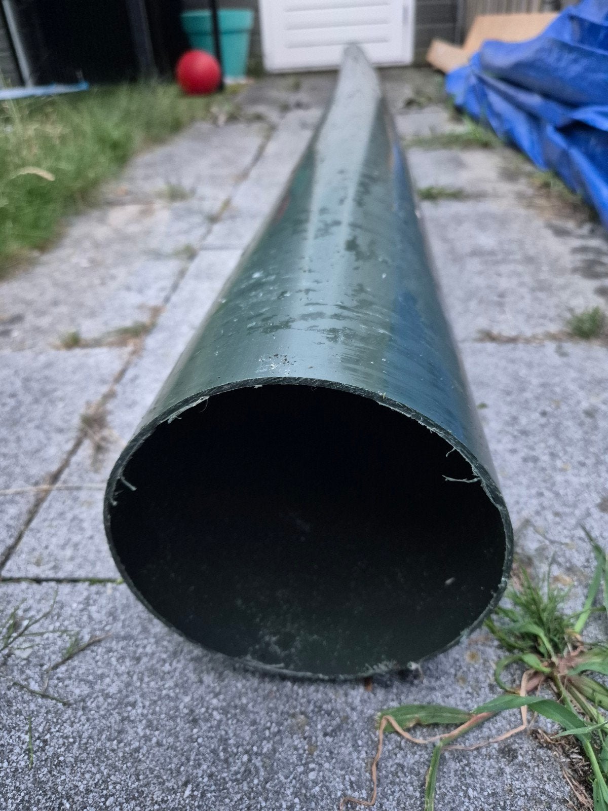 Ventilatiebuis 160mm, 430cm lang, Ophalen, Nieuw, Afzuiger