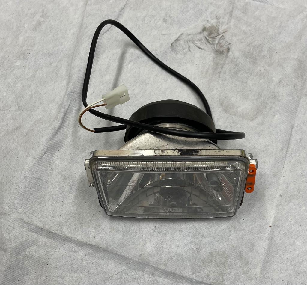 Koplamp KTM, Ophalen, Gebruikt