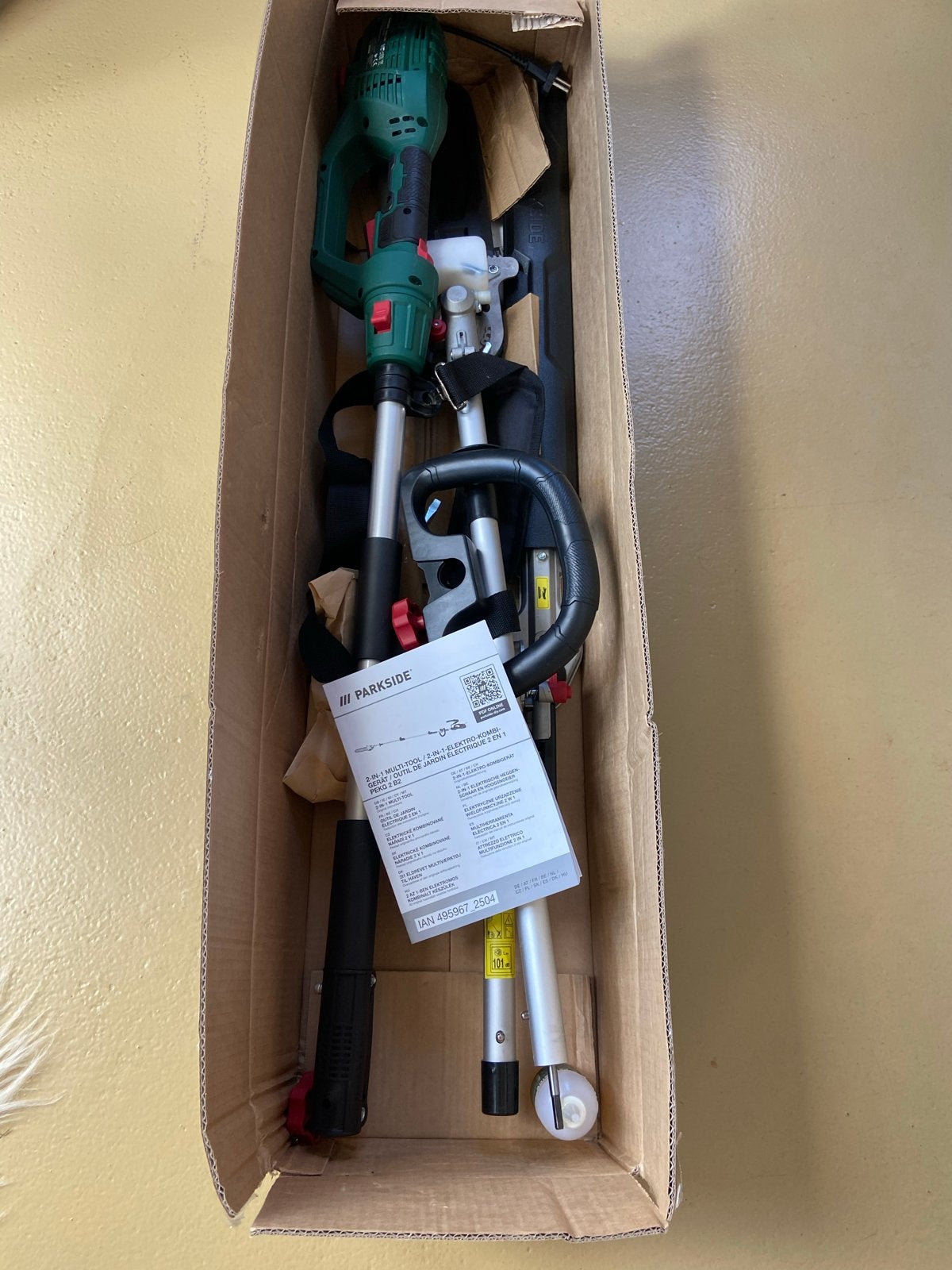 Parkside Heggenschaar/Takkenzaag, Ophalen of Verzenden, Nieuw, Elektrisch, Parkside