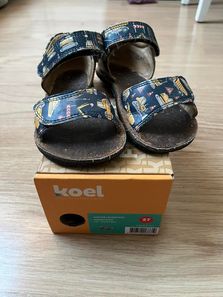Koel barefoot sandalen maat 27, Gebruikt, Overige typen, Ophalen of Verzenden, Jongen